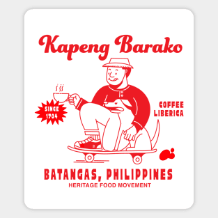 BATANGAS COFFEE PHILIPPINES FILIPINO SHIRT BACK PRINT Magnet